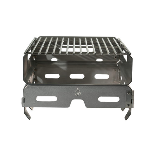 Windshield & Stainless Steel Grid - for the Tourer (Pizza Braai not included)